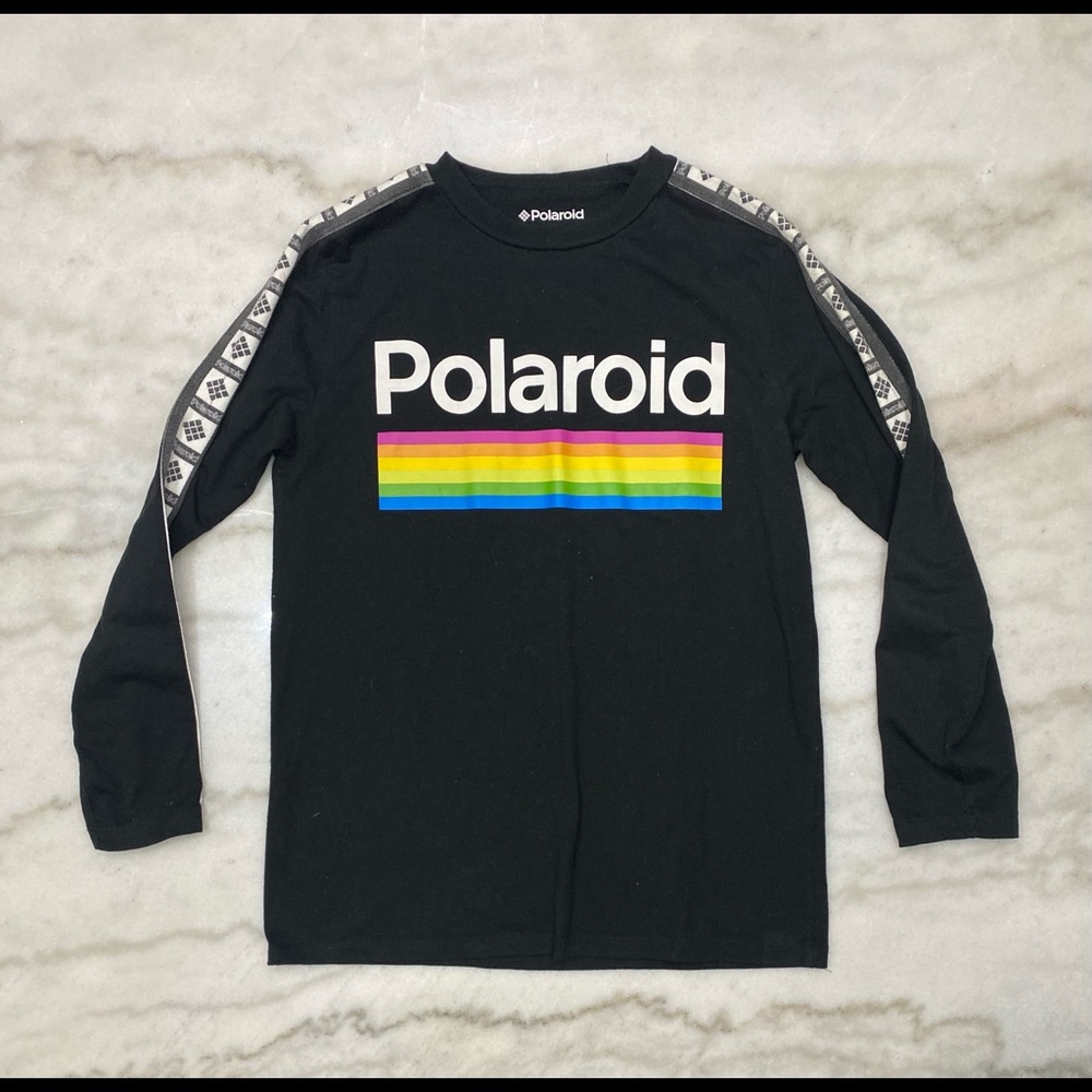 EUC Polaroid Long Sleeve Tee Shirt
